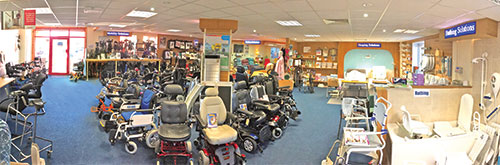 Mobility Showroom In Waterlooville Hampshire Mobility Scooters